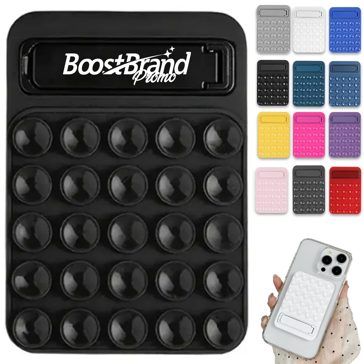 Silicone Suction Phone Stand with Strong Adhesion