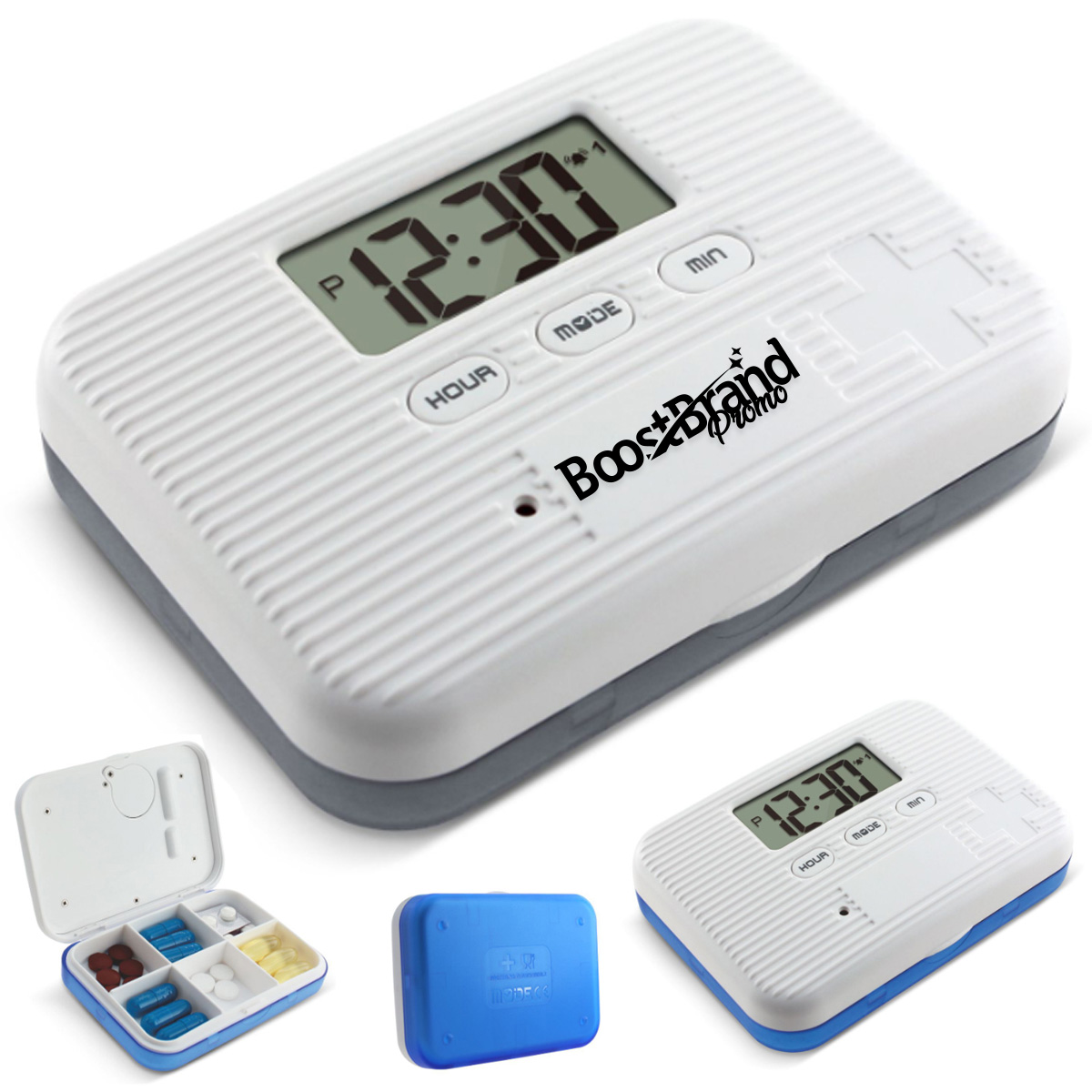 Smart Pill Organizer with Digital Timer Reminder