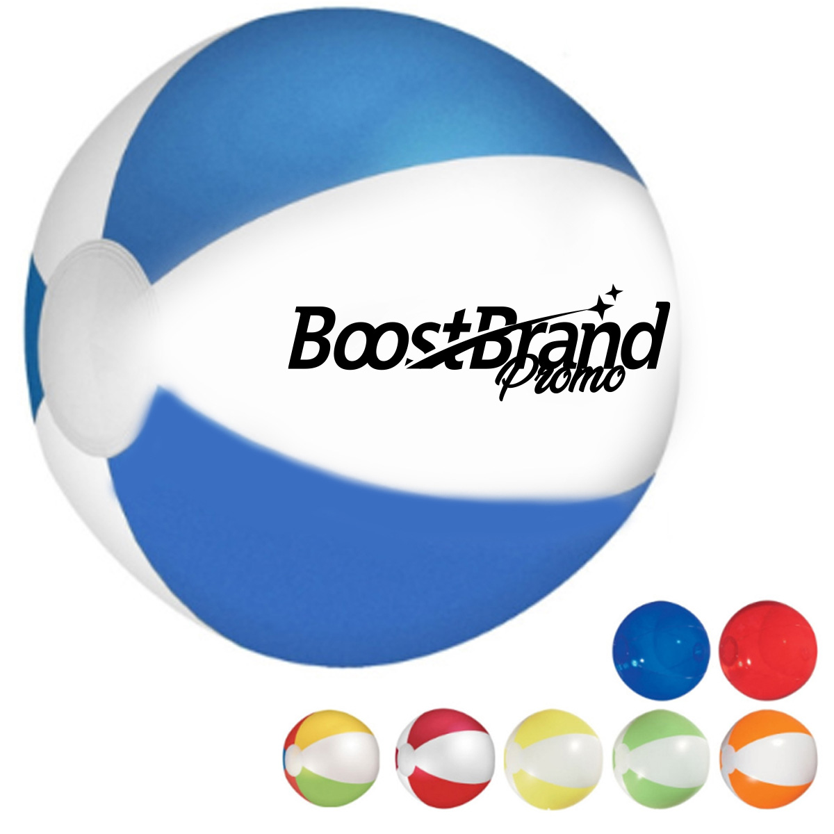 12 Inch Inflatable Two Tone Beach Ball Pool Toy