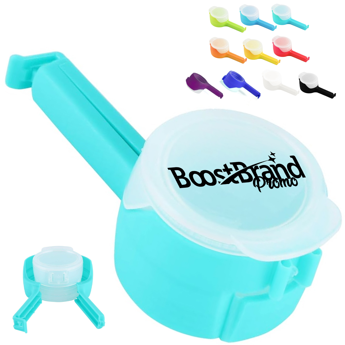 Multi-Functional Bag Sealing Clip with Pour Spout