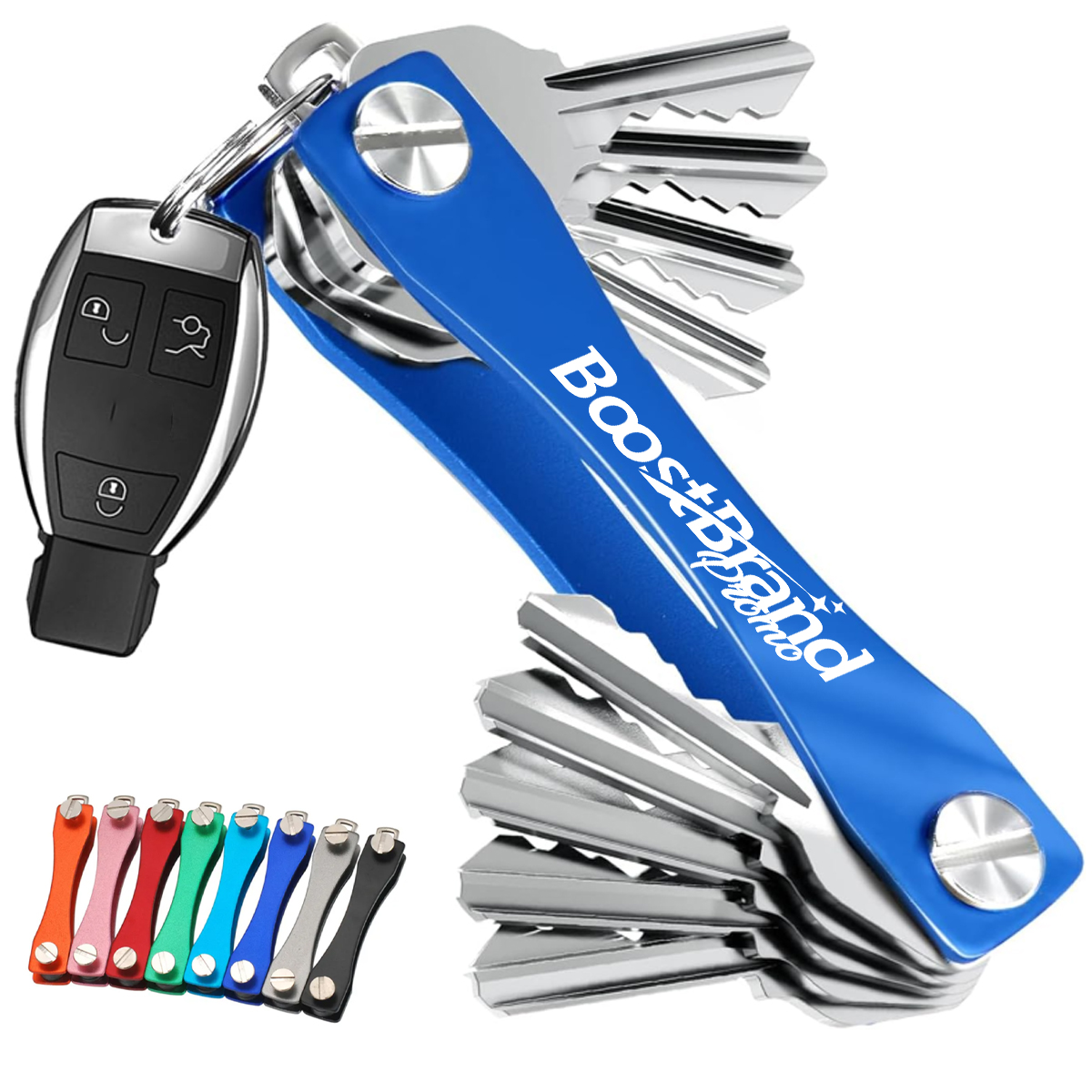 Compact Expandable Key Organizer Keychain