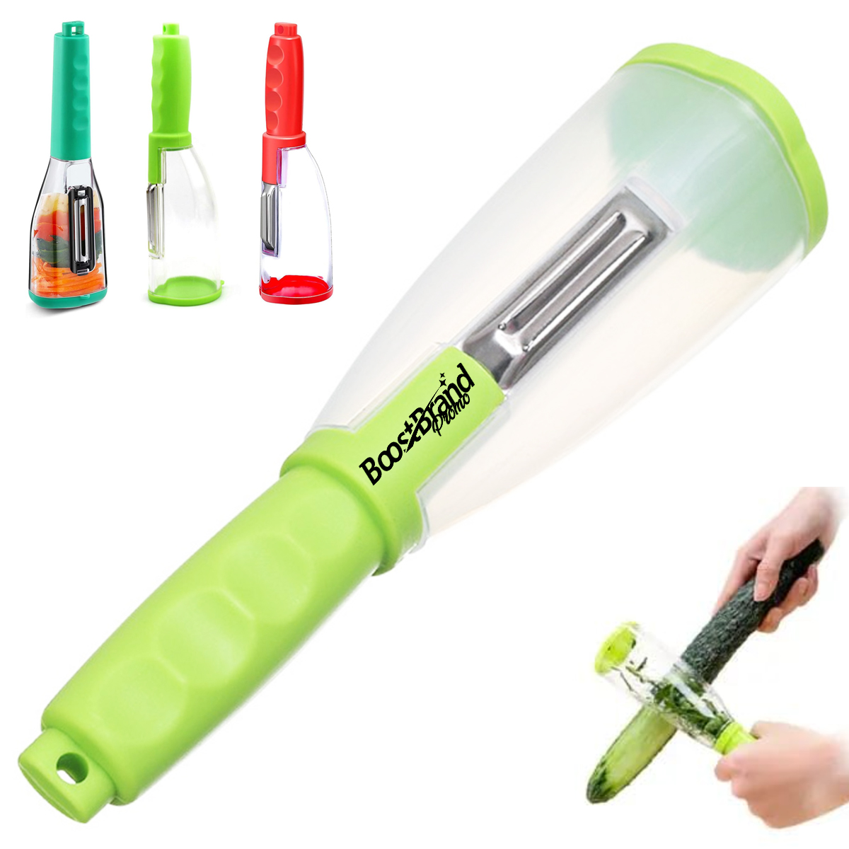 Vegetable Peeler with Built-in Storage