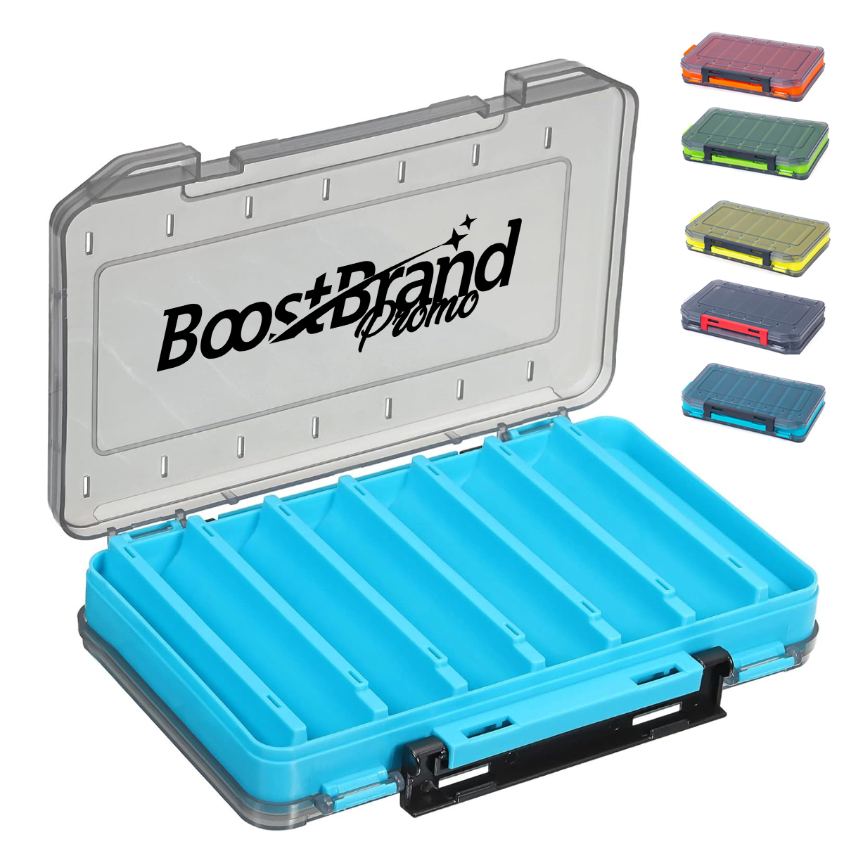 Multi-Compartment Fishing Tackle Box