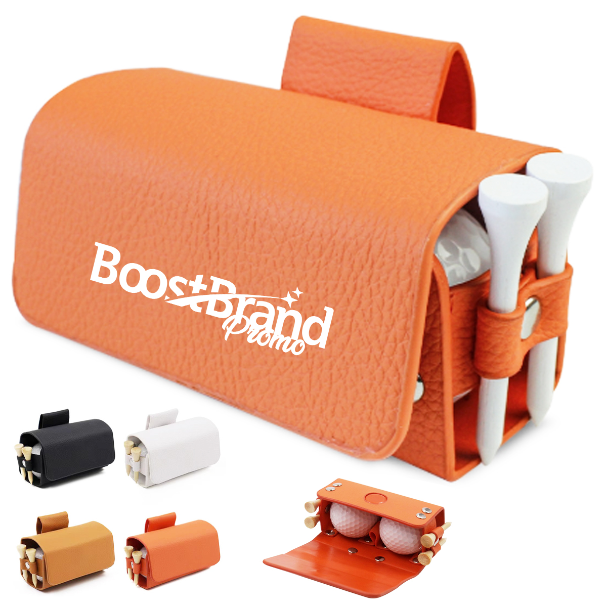 Portable Golf Tee Holder Case