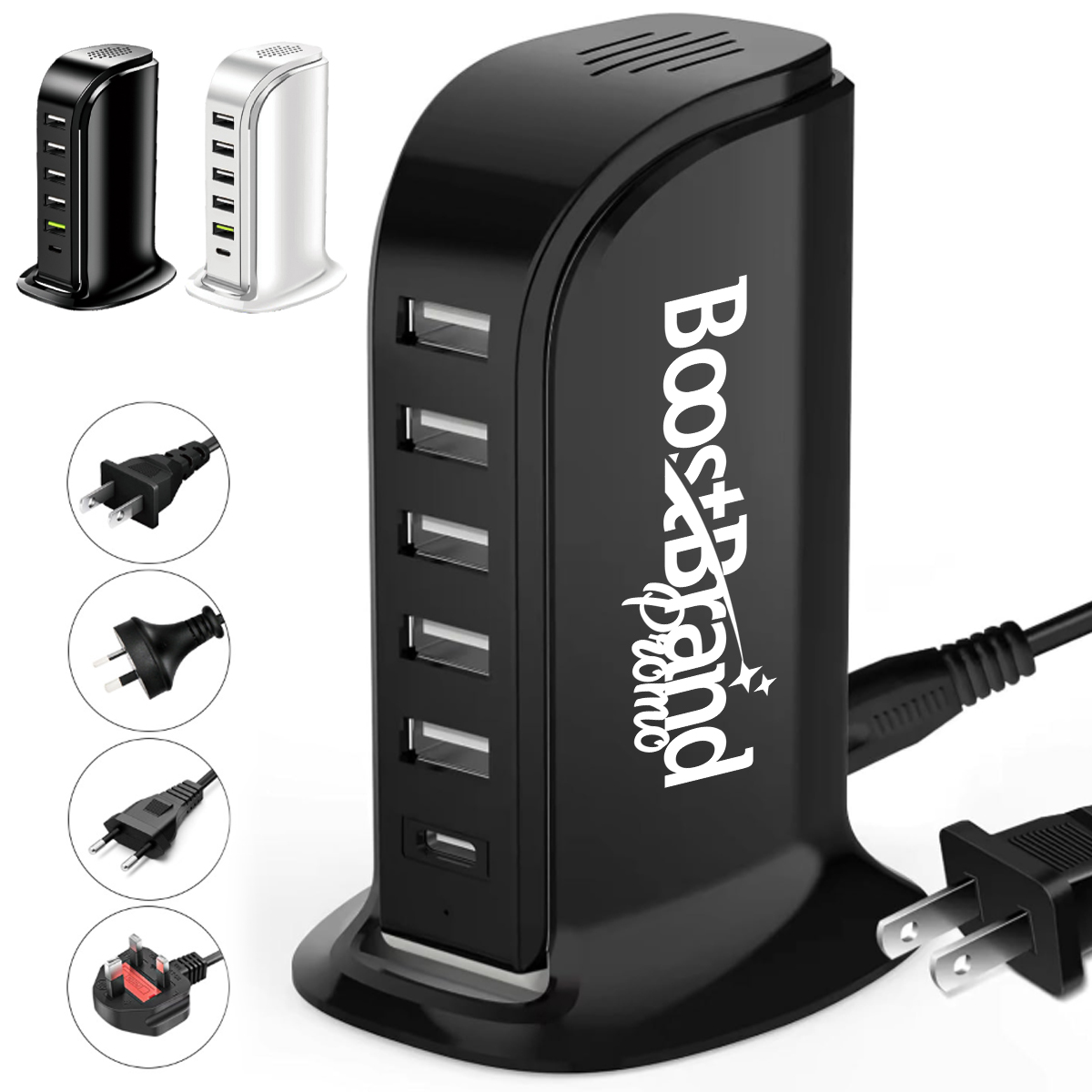 Multi-Port USB Desktop Charging Station