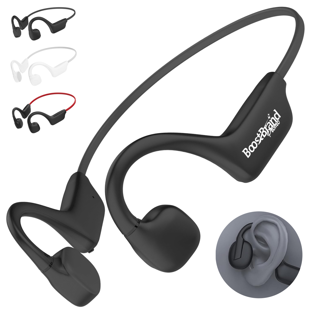 Open-Ear Bone Conduction Headphones for Sports