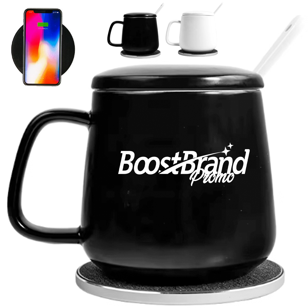 2-in-1 Wireless Charging Mug Warmer