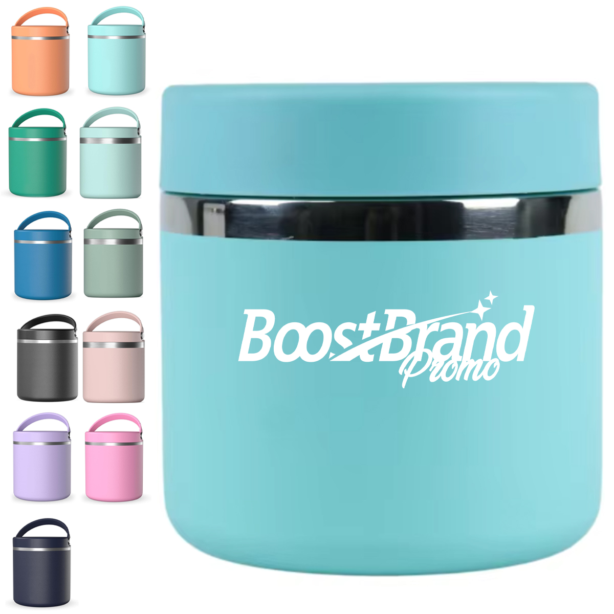 1L Insulated Stainless Steel Bottle Food Jar