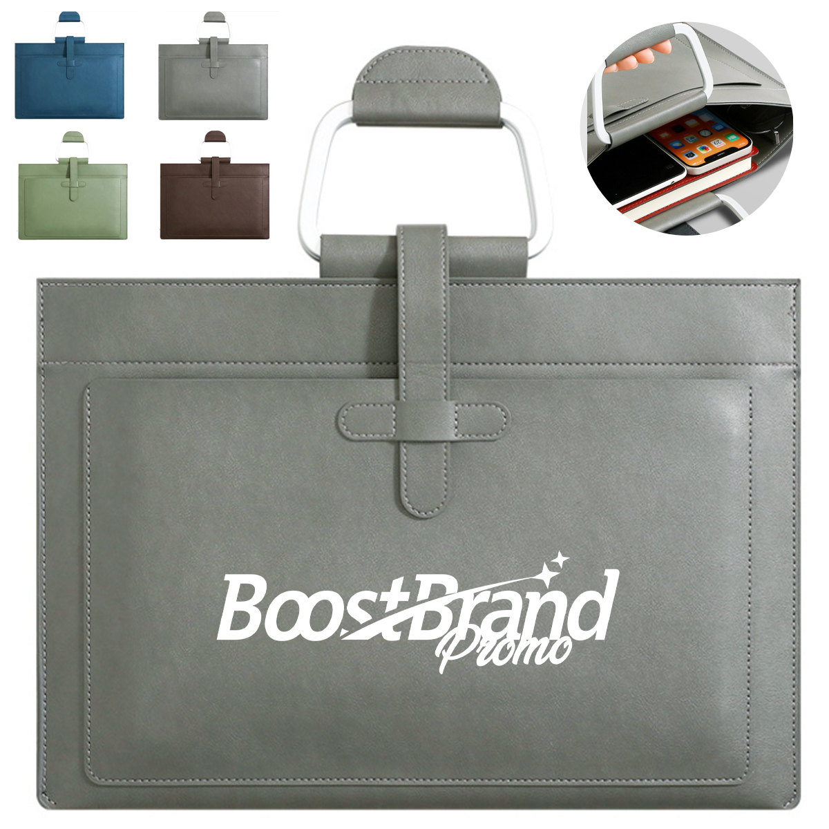 A4 Professional Document Folder with Carrying Handle