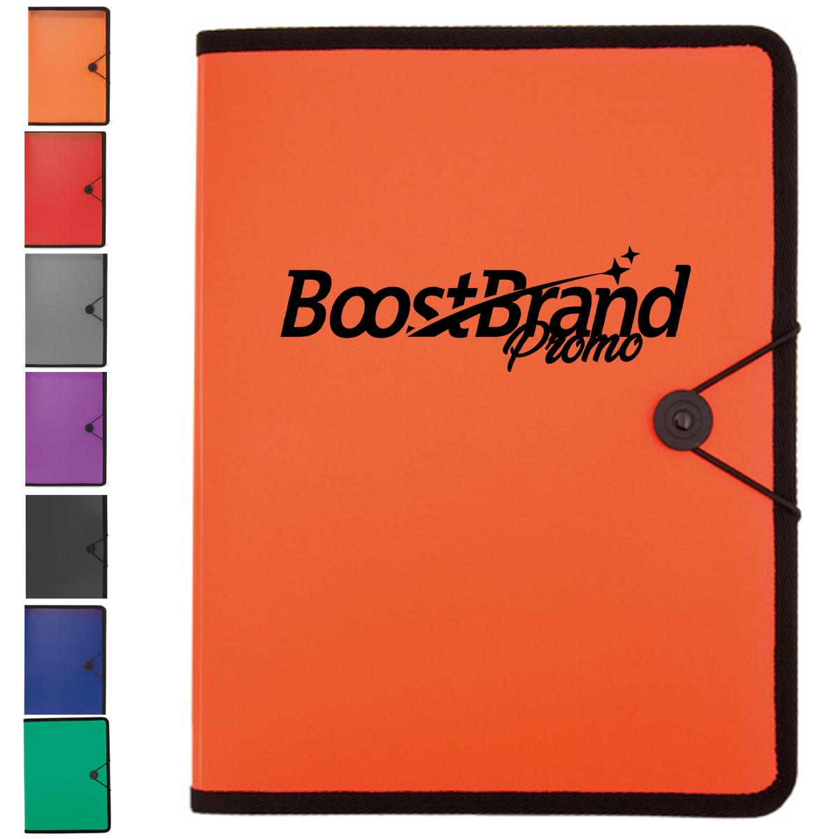 A4 Portable Document File Folder with String Closure