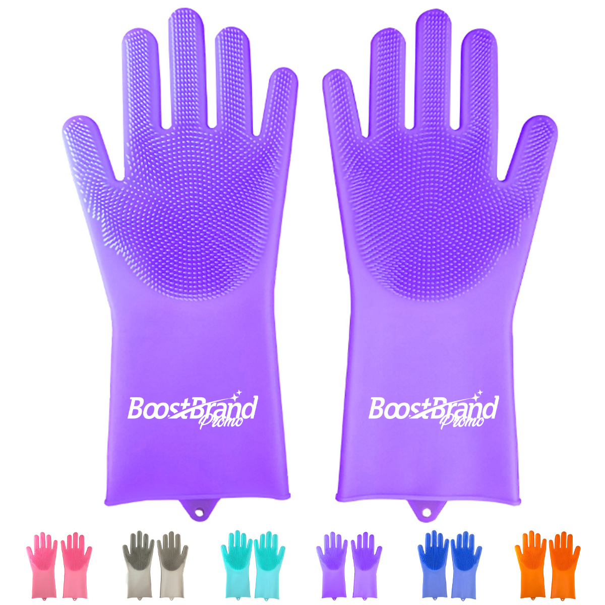 Reusable Silicone Dishwashing Cleaning Gloves