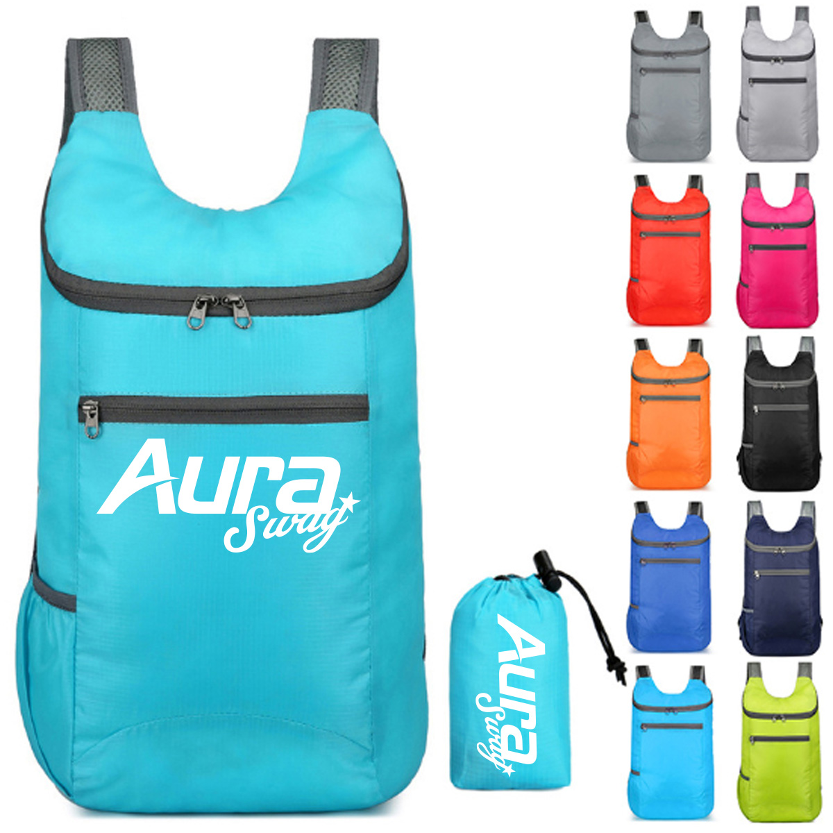 Foldable Portable Lightweight Backpacks Hiking Travel Bags