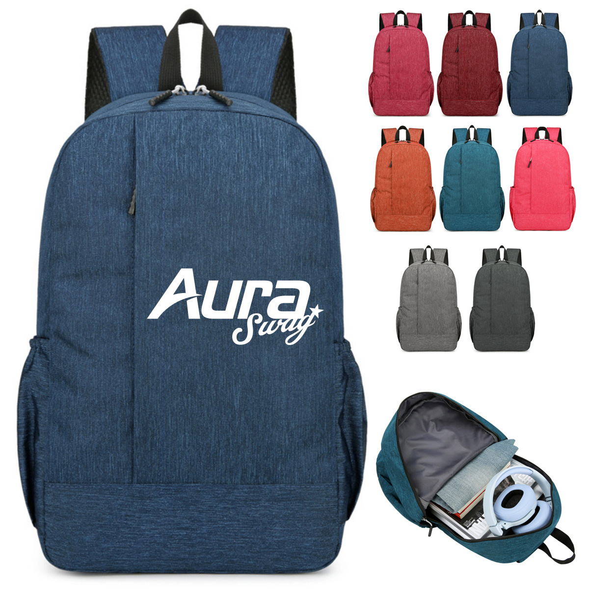 Large Capacity Laptop Backpack Travel School Work Bag