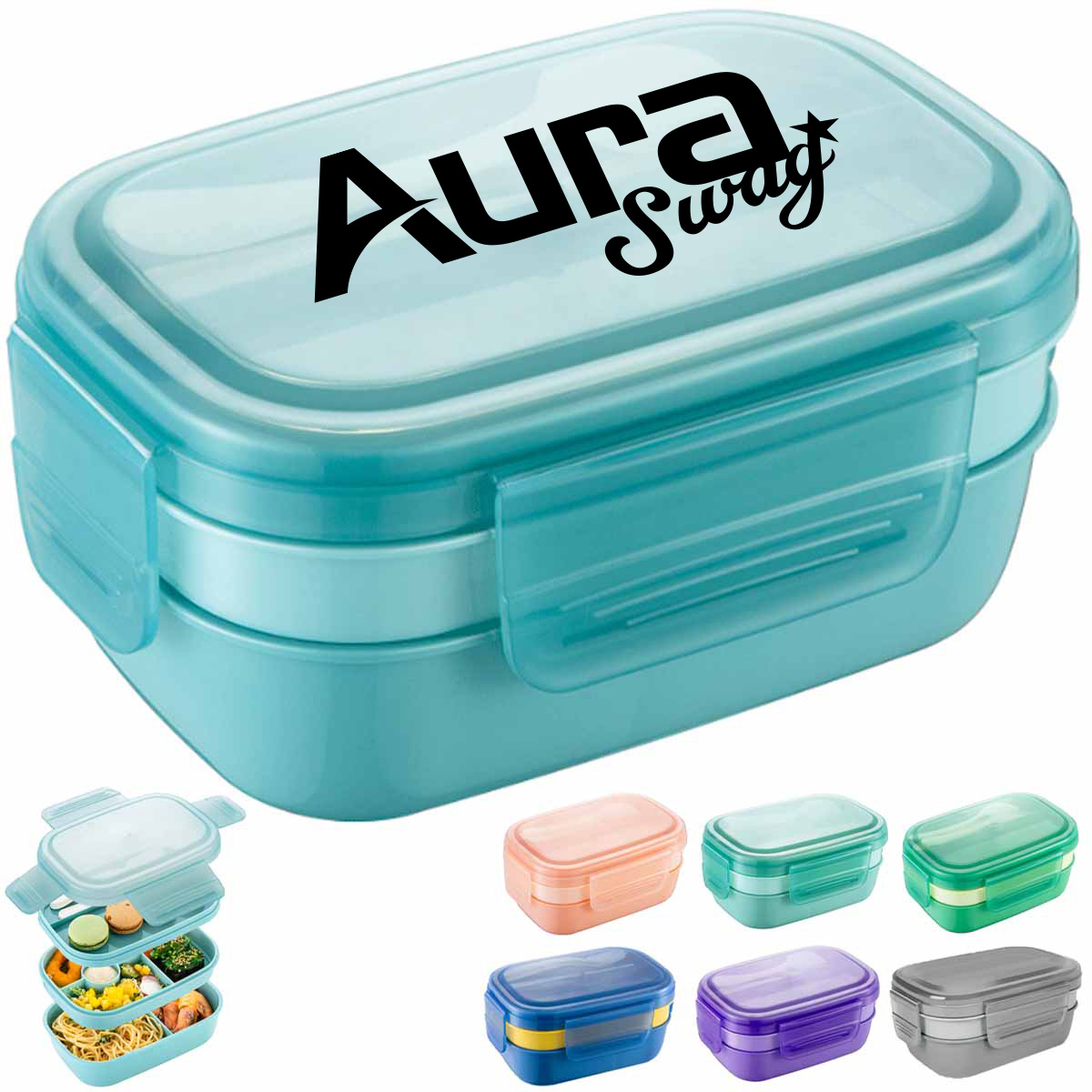 Bento Lunch Box with Compartments