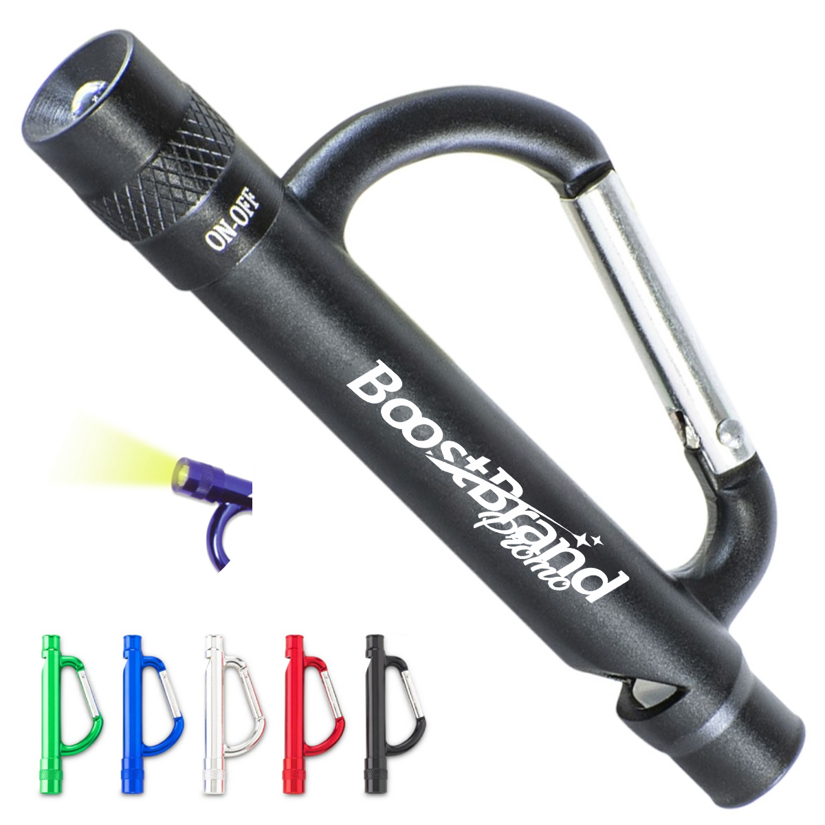 Mini Carabiner Flashlight