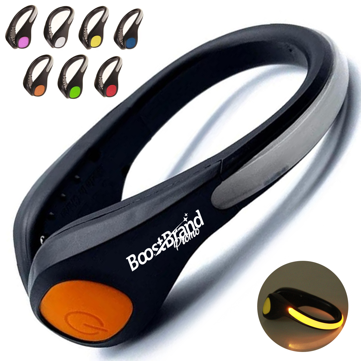 LED Safety Shoe Clip Light