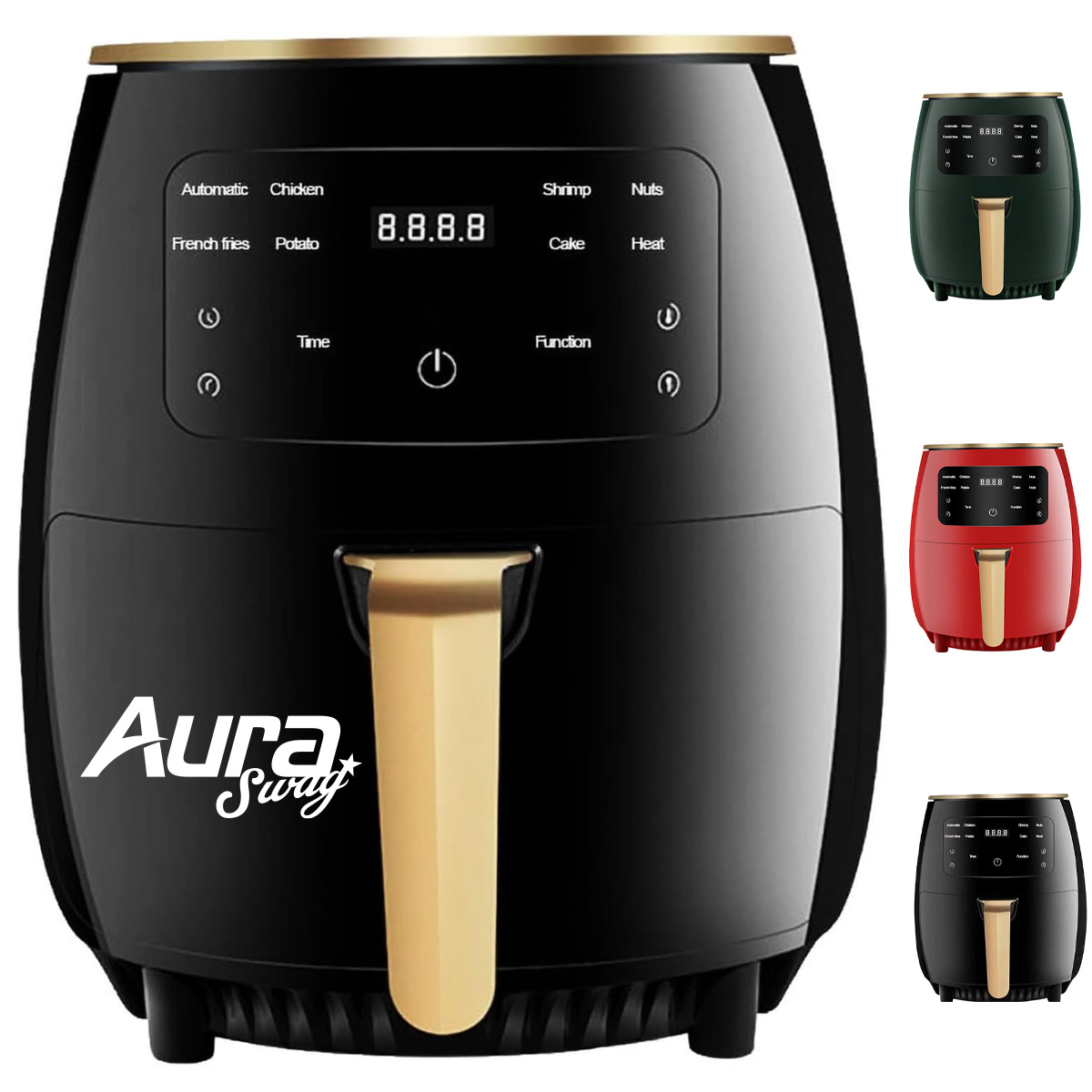 Smart Digital Air Fryer with Touch Control