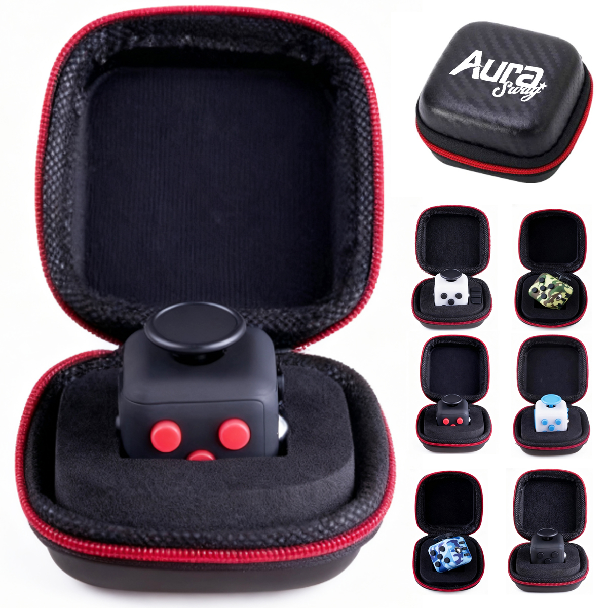 Fingertip Rubik's Cube Toy For Stress Relief