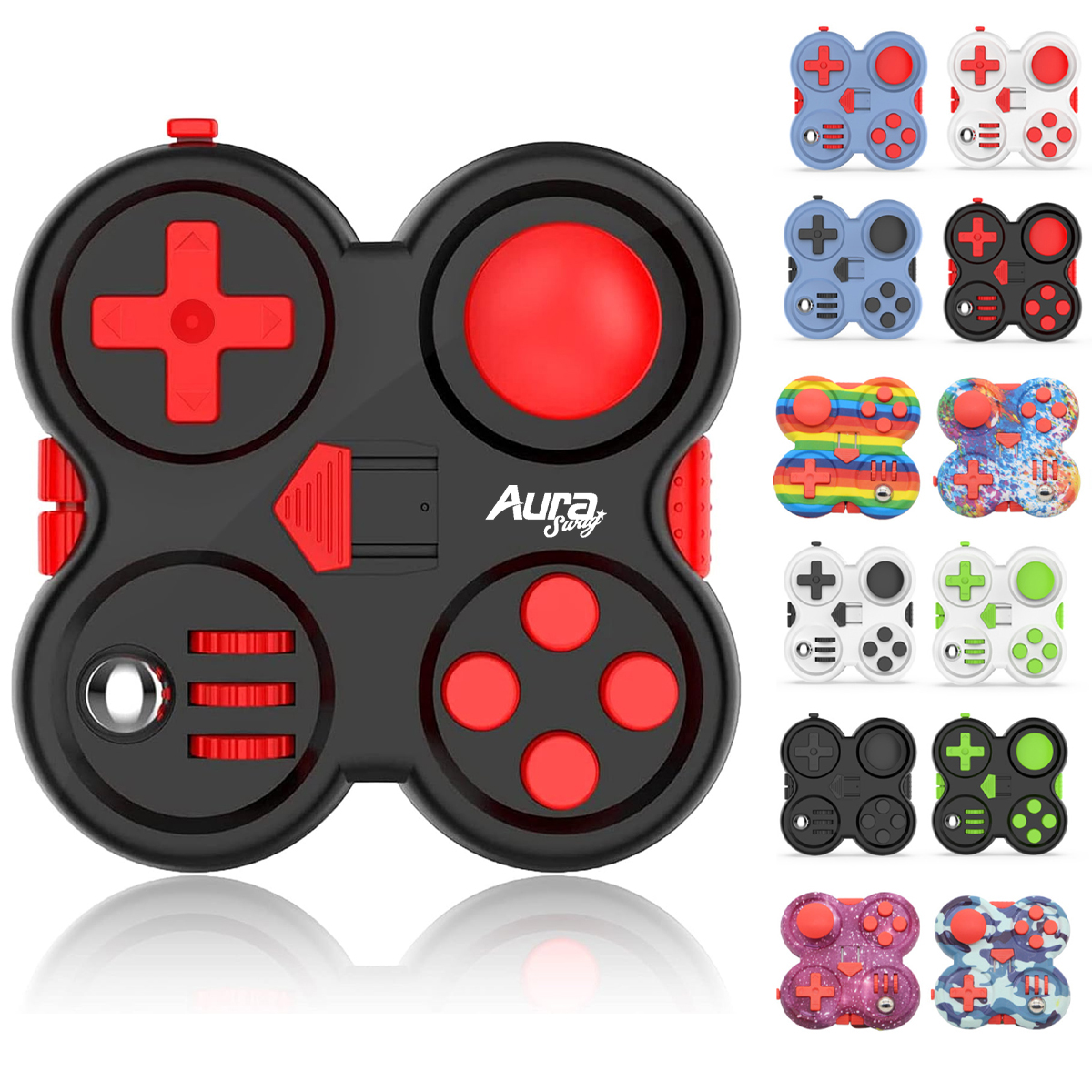 Game Controller Fidget Pad Stress Relief Toy