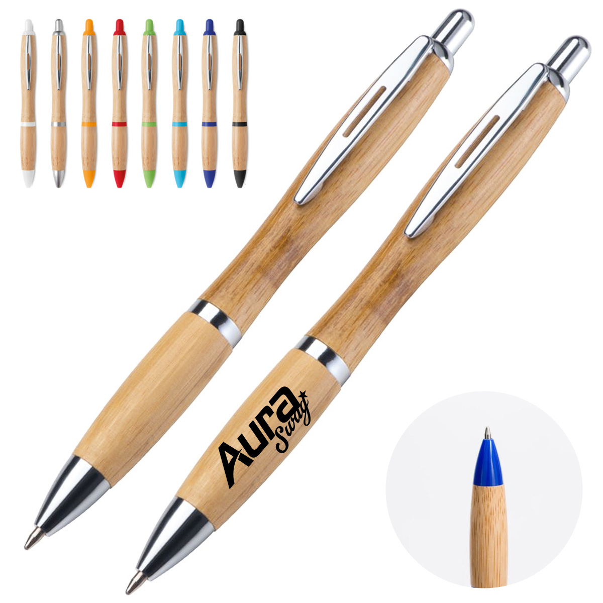 Bamboo Click Ballpoint Pen