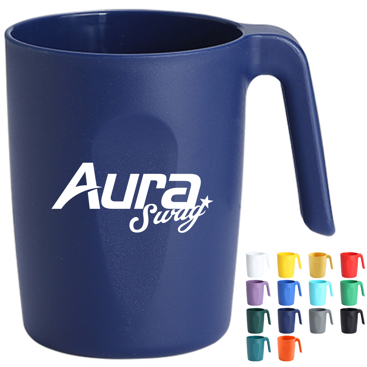 14oz. Plastic Handle Mug