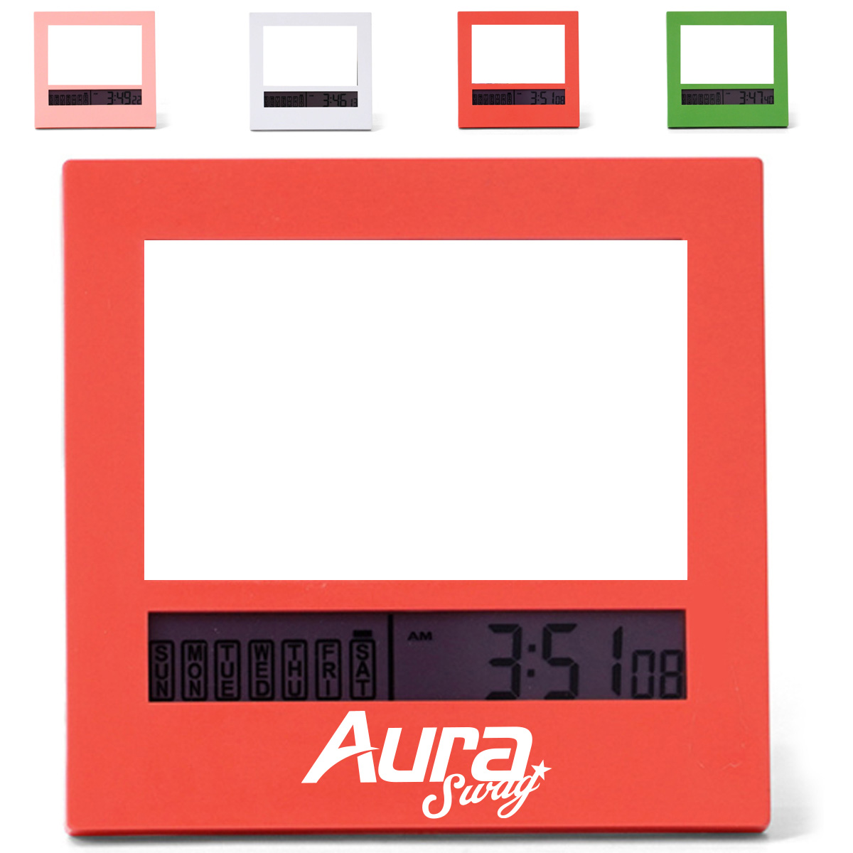 Photo Frame Digital Alarm Clock