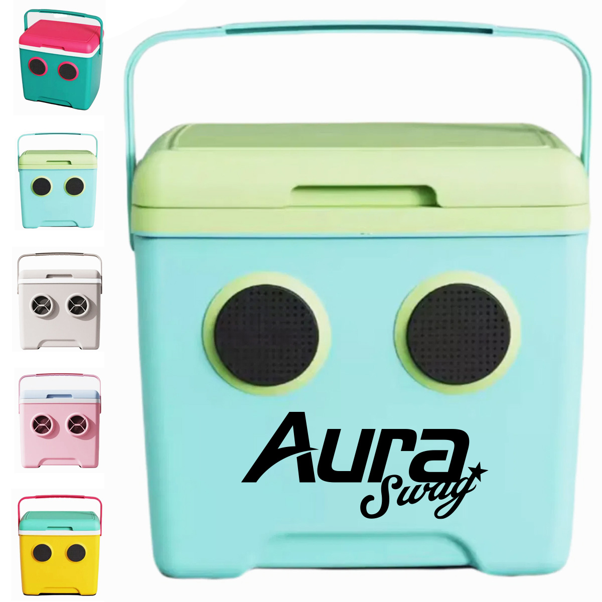 3L Outdoor Cooler Box with Bluetooth Speaker