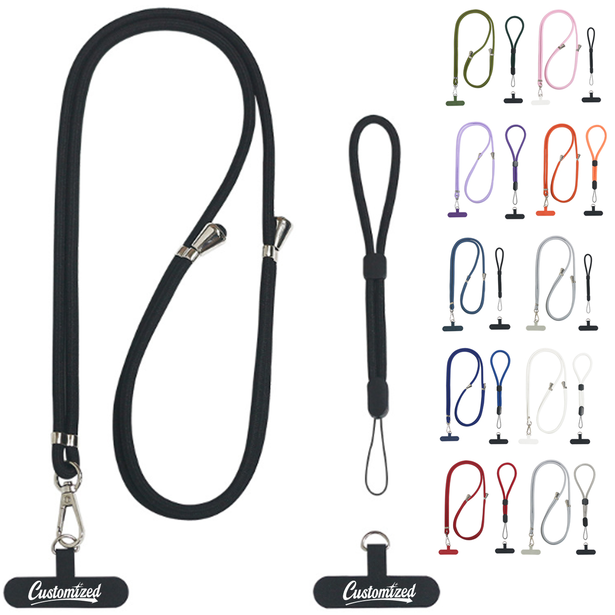 Phone Lanyard Strap with Patch
