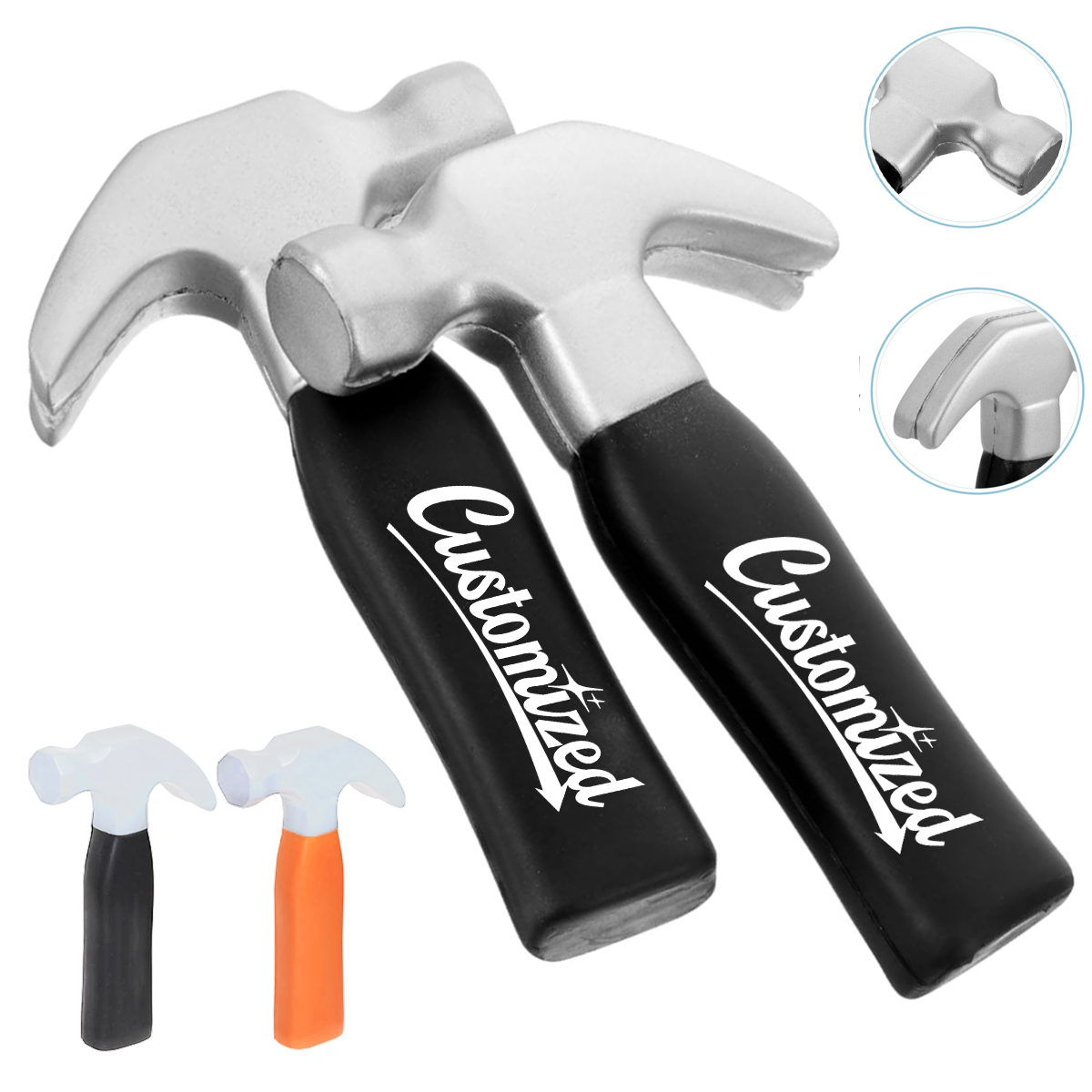 Custom Hammer Shaped PU Stress Reliever Toy