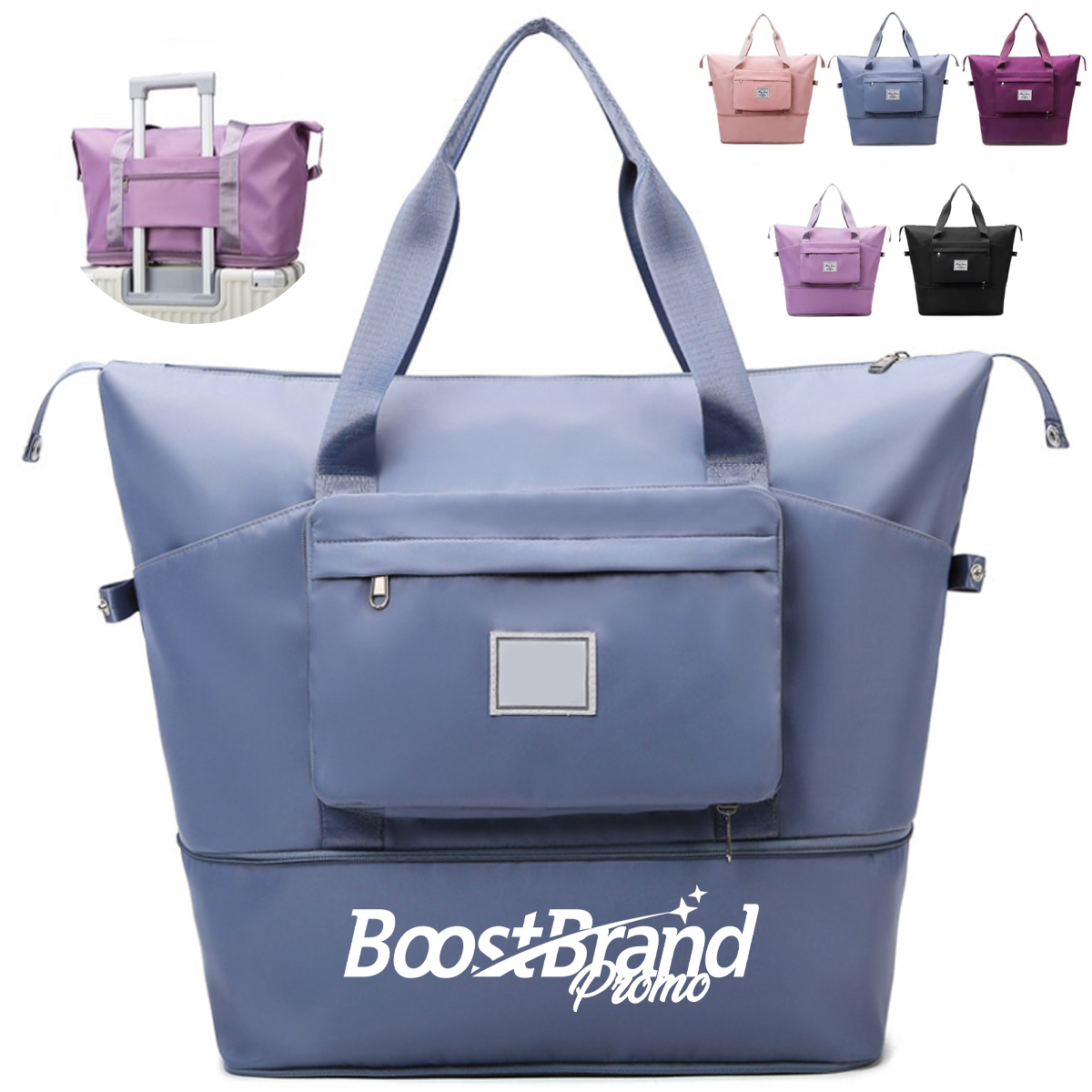 Expandable Foldable Travel Duffel Bag Portable