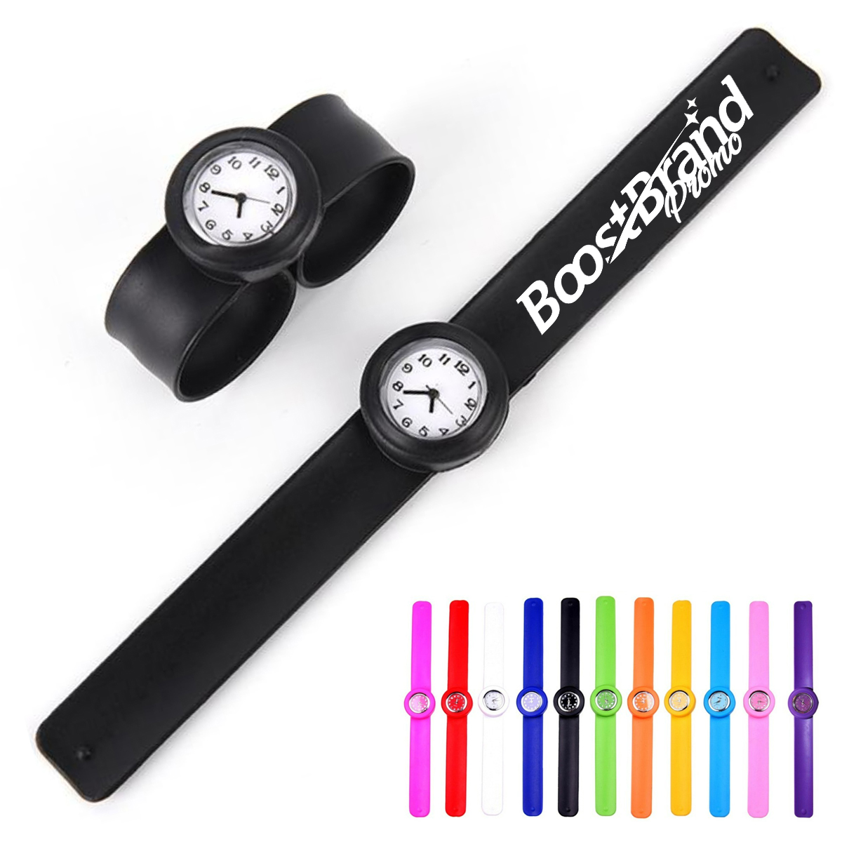 Colorful Silicone Slap Watches for Fun & Function