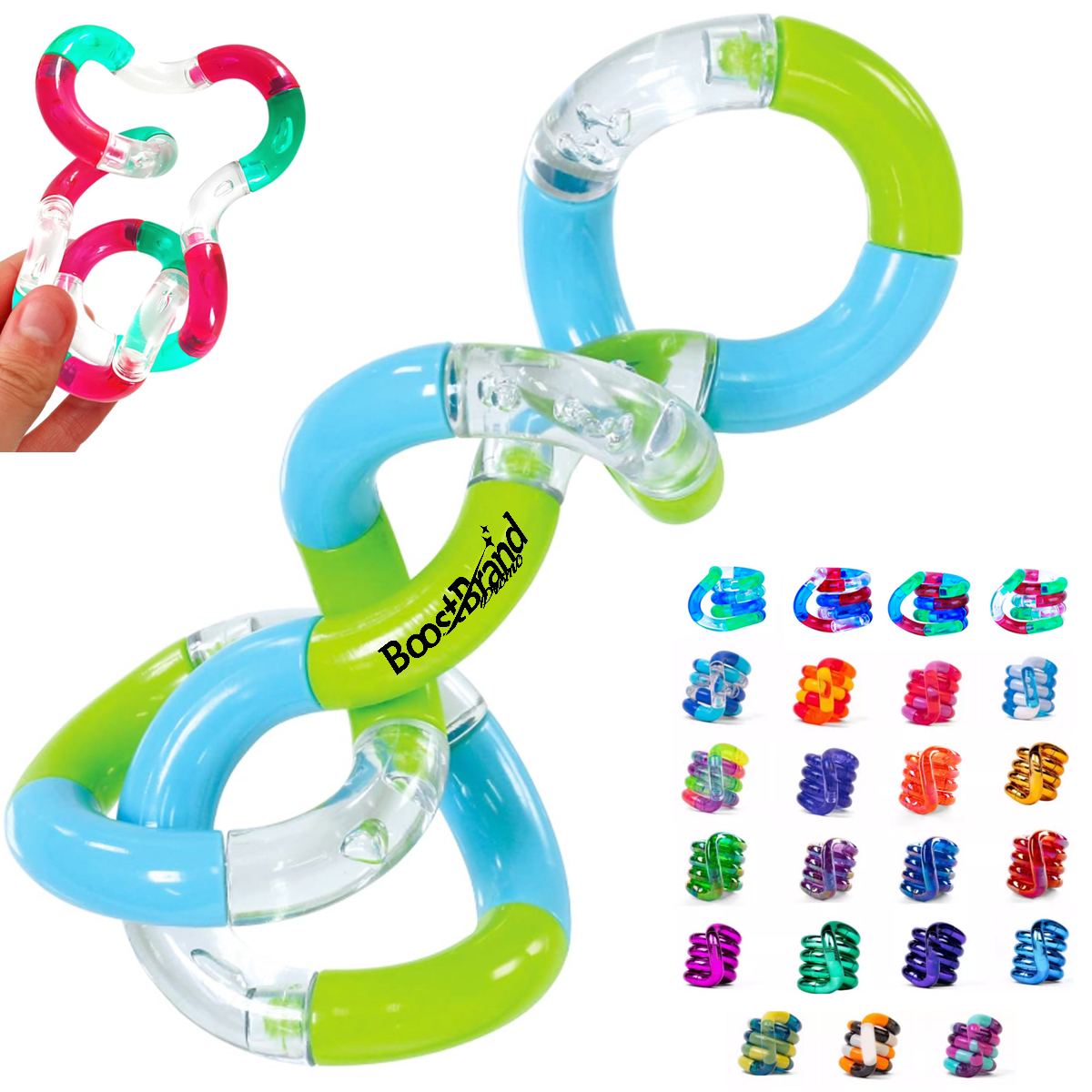 Colorful Tangle Fidget Toy for Stress & Focus