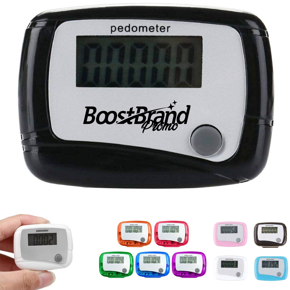 Compact Digital Pedometer for Step Counting