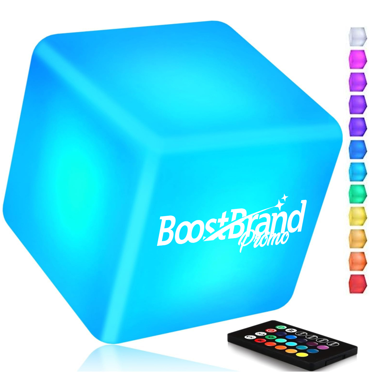 LED Color Changing Cube Light with Remote