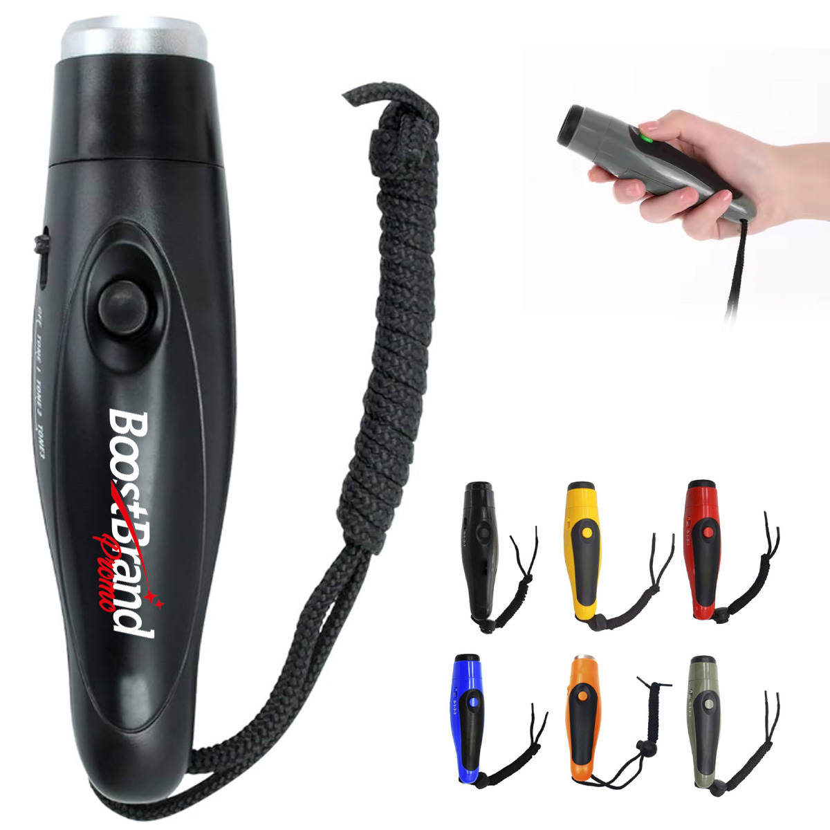 Three Tone & High Decibel Electronic Referee Whistle