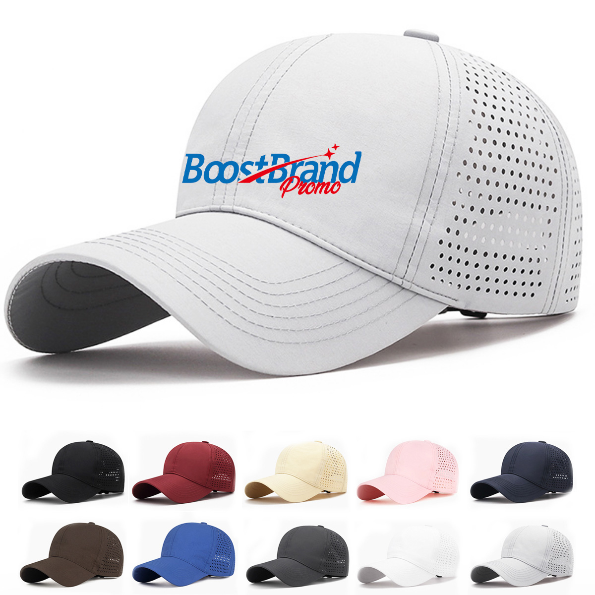 Breathable Golf Baseball Cap Lightweight Summer Hat