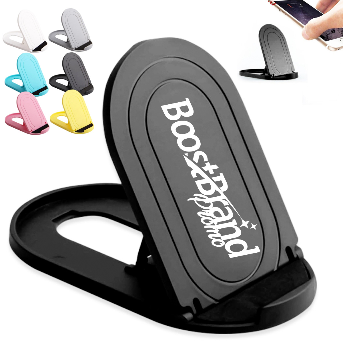 Portable Adjustable Phone and Tablet Stand for Desk Use