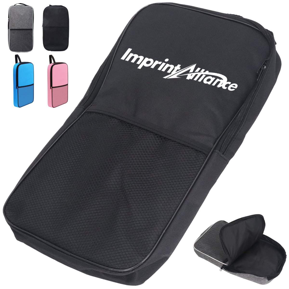 Dual Compartment Pickleball Paddle Bag with Strap