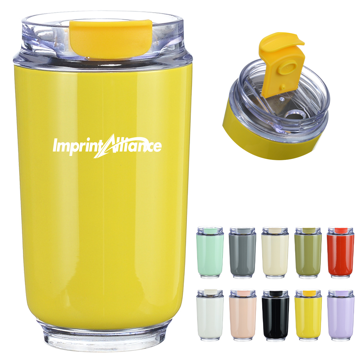 14oz. Stainless Steel Travel Tumbler with Lid