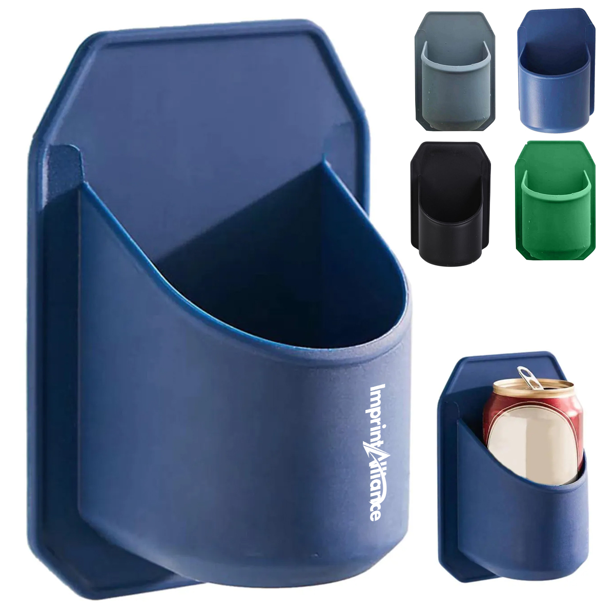 Silicone Shower Beer Holder Wall Mount Drink Can Rack