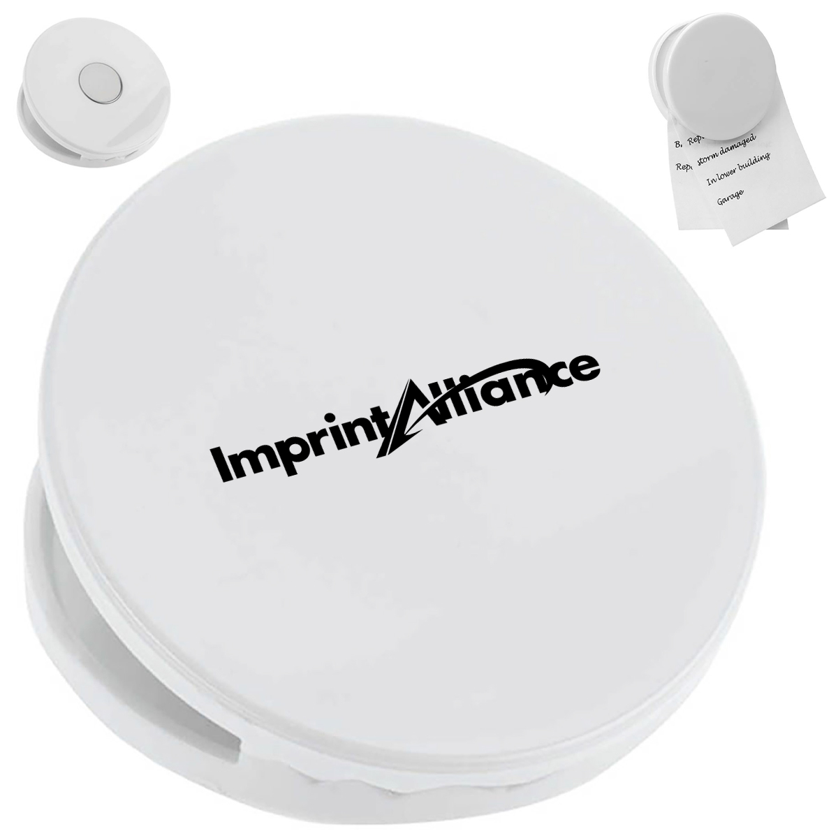 Round Magnetic Clip with Custom Logo for Office and Home