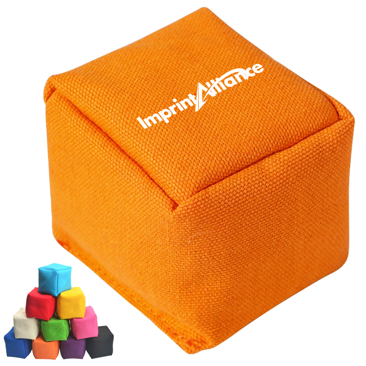 Canvas Cube Bean Bag Toss Game Toy