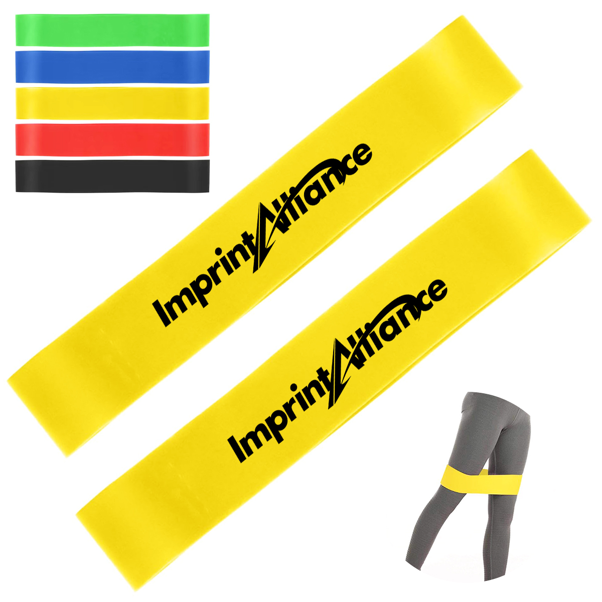 25 lbs Latex Yoga Resistance Loop Exercise Band