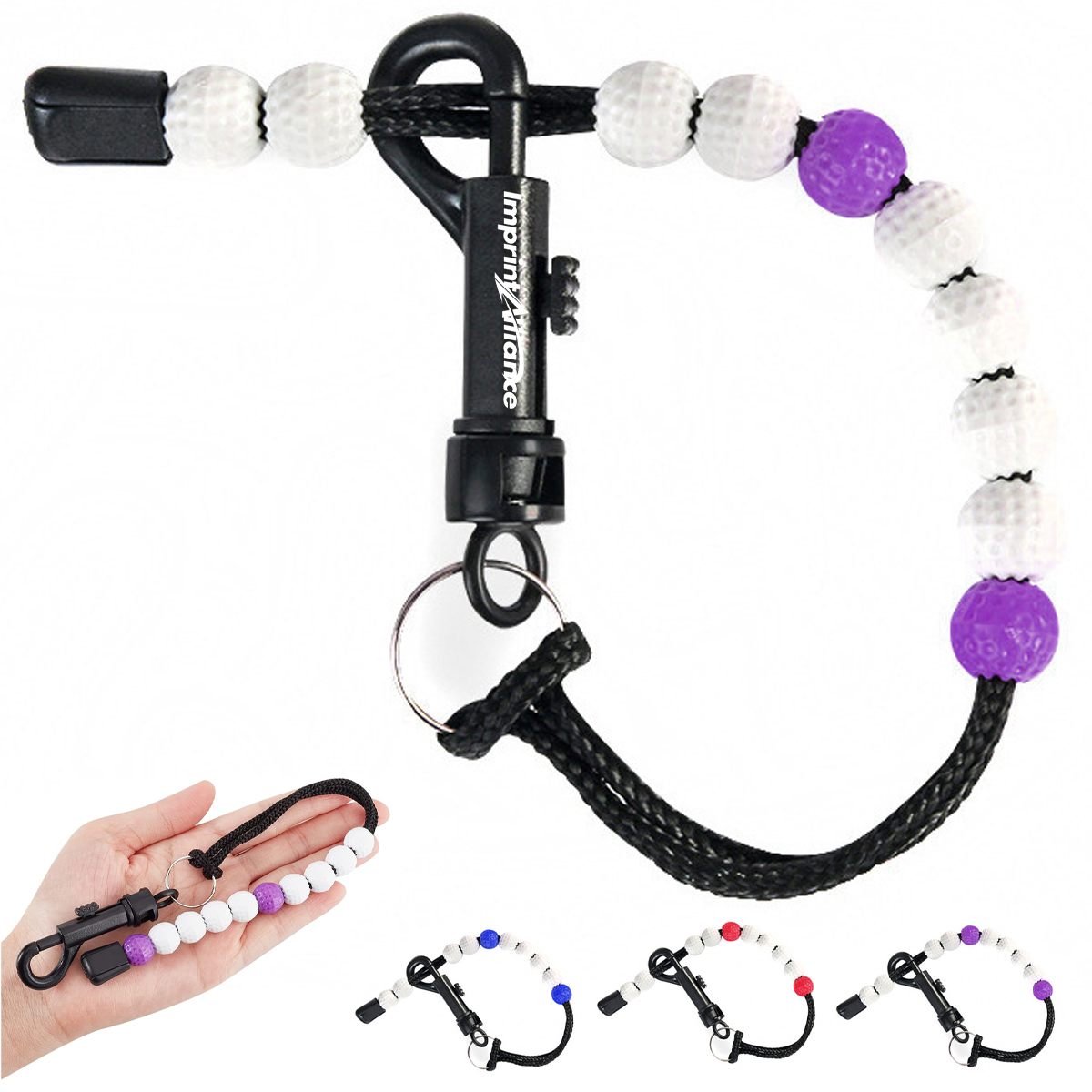 Premium Braided Nylon Golf Bead Stroke Counter Score Keeper