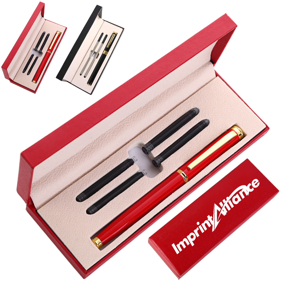 2 pcs Wood Pen Set In Gift Box