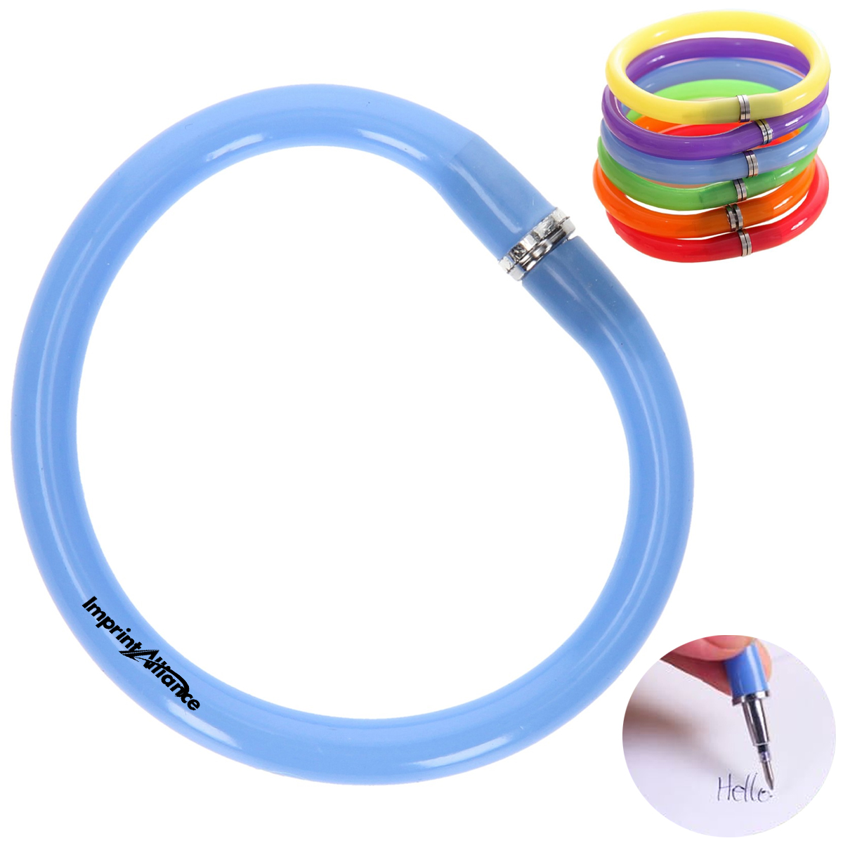 Flexible Wristband Bracelet Ballpoint Pen