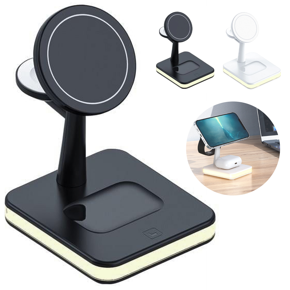 MagSafe 3-in-1 Magnetic Wireless Charging Station