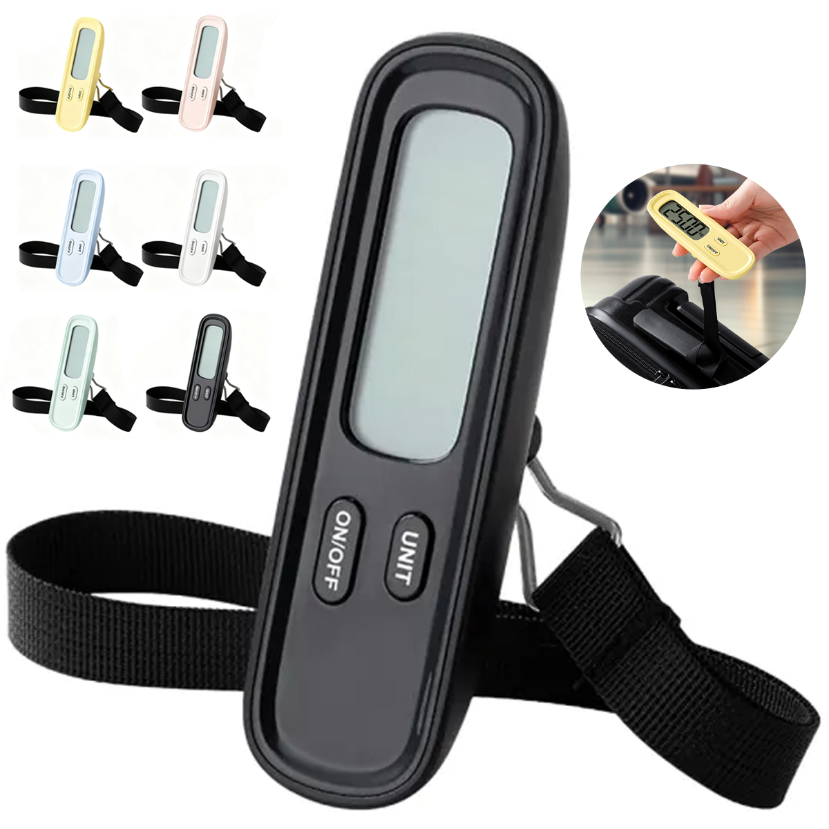 Portable Digital Luggage Scale 50kg with LCD Display