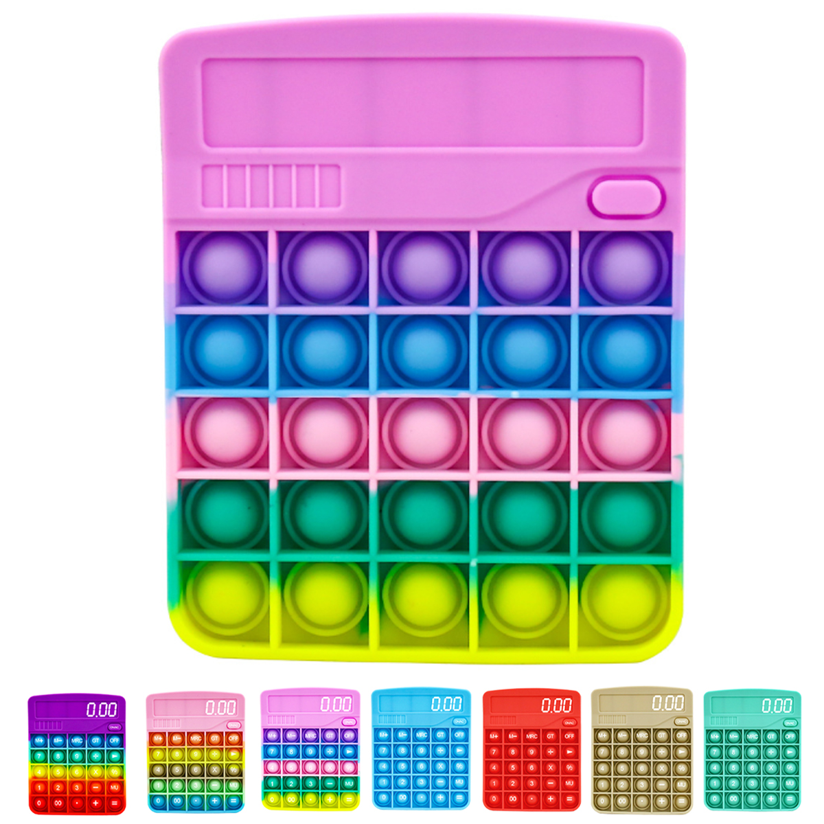 Calculator Design Fidget Pop Bubble Sensory Toy