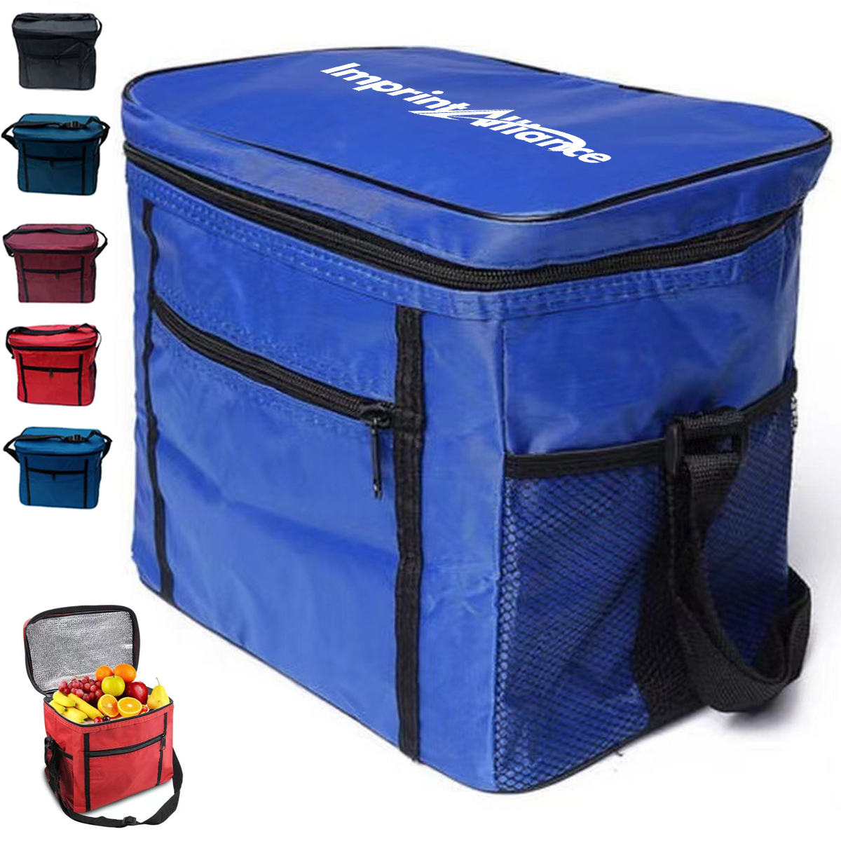 Large Capacity Portable Insulated Picnic Cooler Lunch Bag